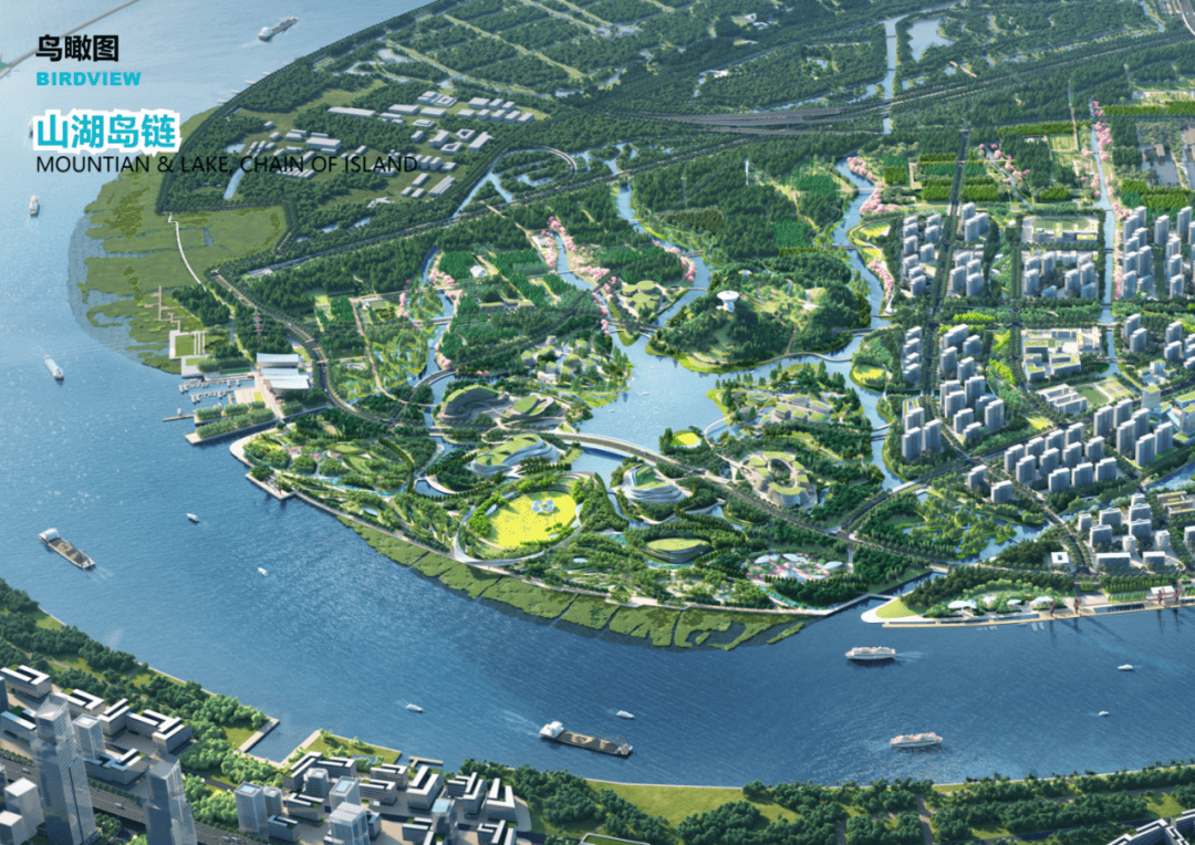 "上海之门"浦东片区三岔港楔形绿地未来概貌抢先看!