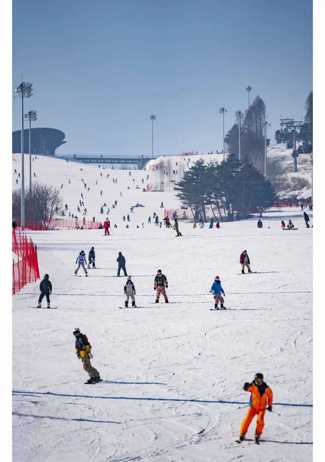 七台河市万宝山滑雪场图片