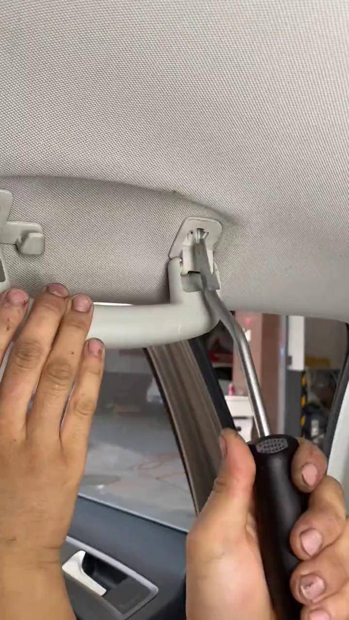 有专用工具干活就是快,无损拆卸,大众奥迪顶棚t10518a拆卸工具,门把手