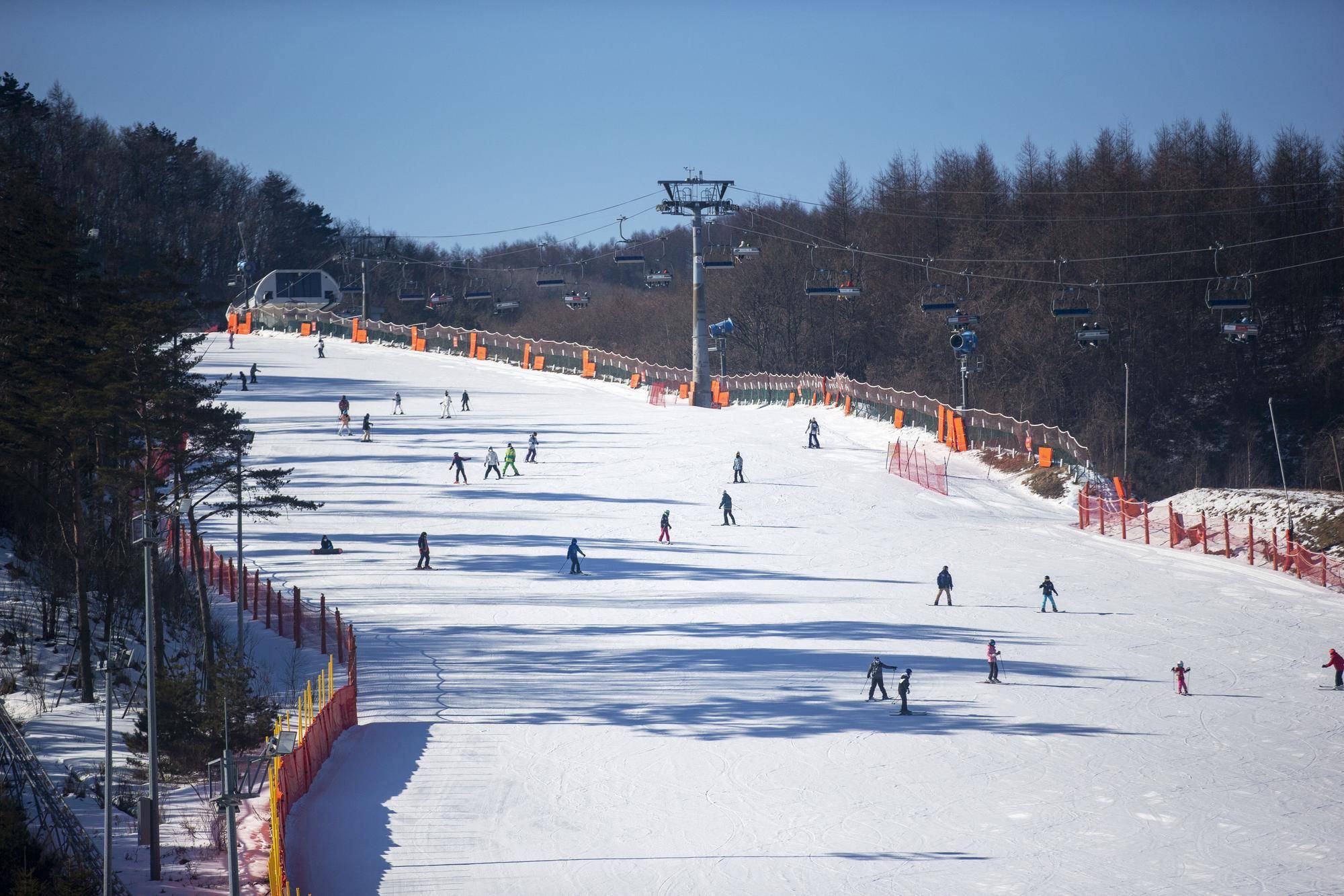 韩家墅滑雪场图片