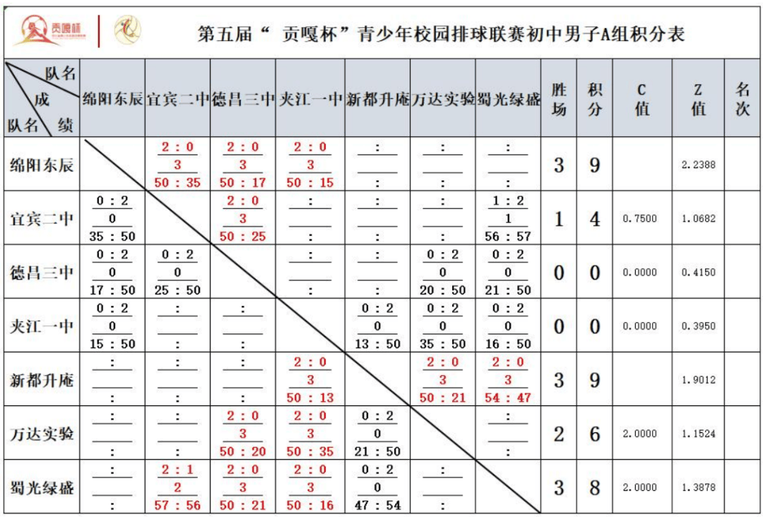 排球计分表填写模板图片