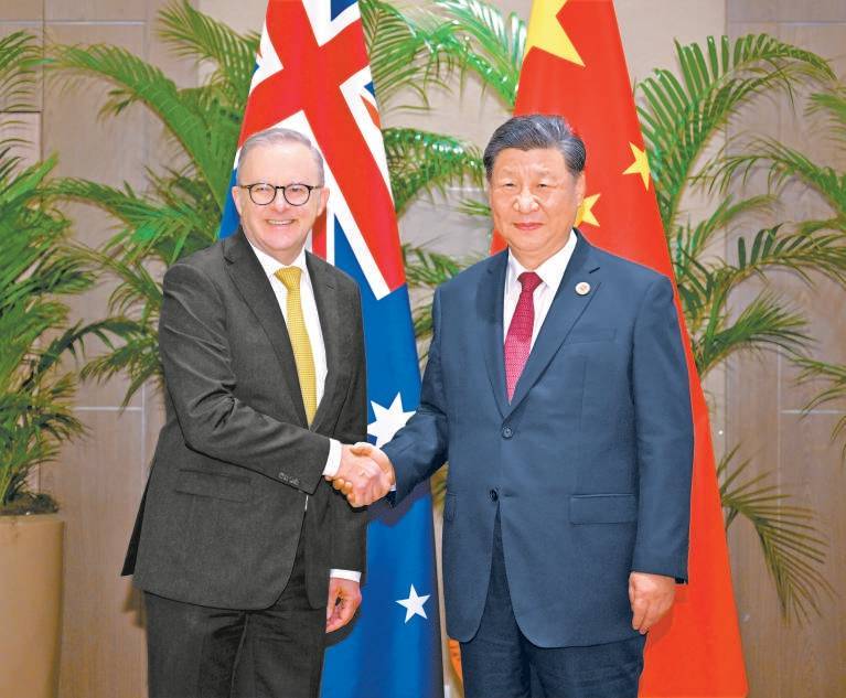 习近平会见澳大利亚总理阿尔巴尼斯