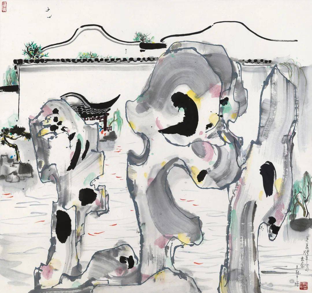 LONG玩艺儿 | 24幅吴冠中经典画作,看他的艺术探索人生_油画_作品展_传统