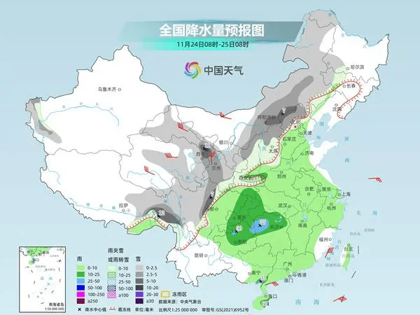 降温超16℃，今冬首场寒潮携暴雪来袭！将影响超25省份