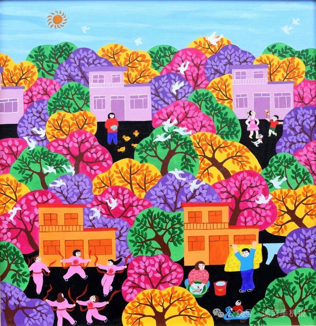 漯河:舞阳农民画与麦当劳携手合作!