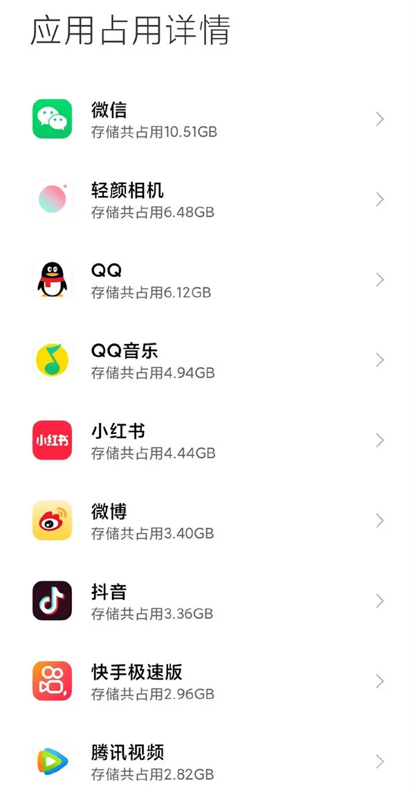 微信“瘦身”之后，128GB的手机依然没得救