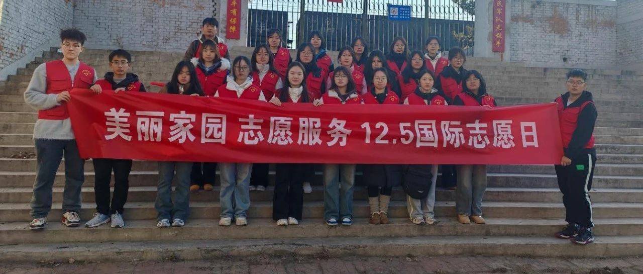 12.5国际志愿者日丨团市委开展“美丽家园”志愿服务活动