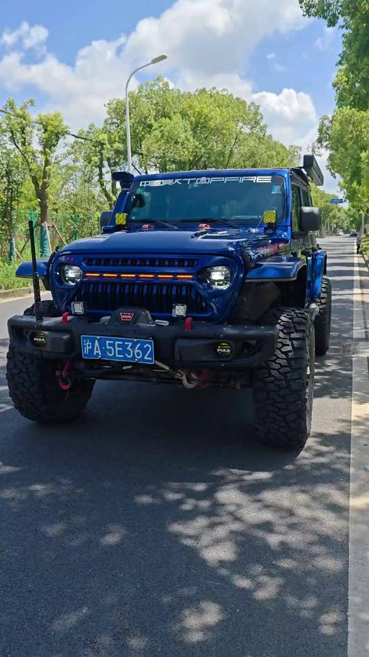 天气这么热你何必这么冷jeep牧马人牧马人改装