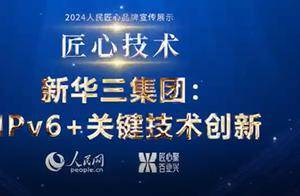 新华三集团入选“人民匠心技术”案例，助力下一代互联网创新发展