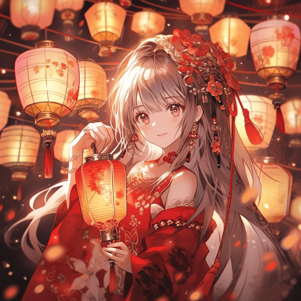 新年好运头像,红红火火过新年