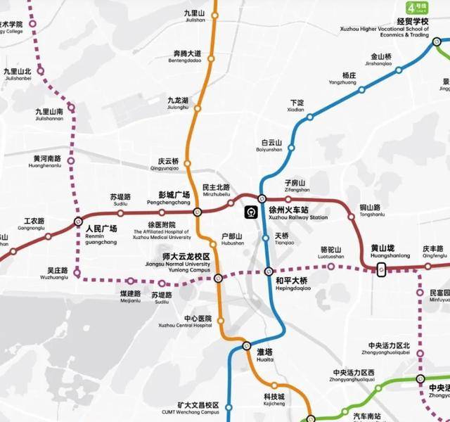 徐州地铁5号线路图图片