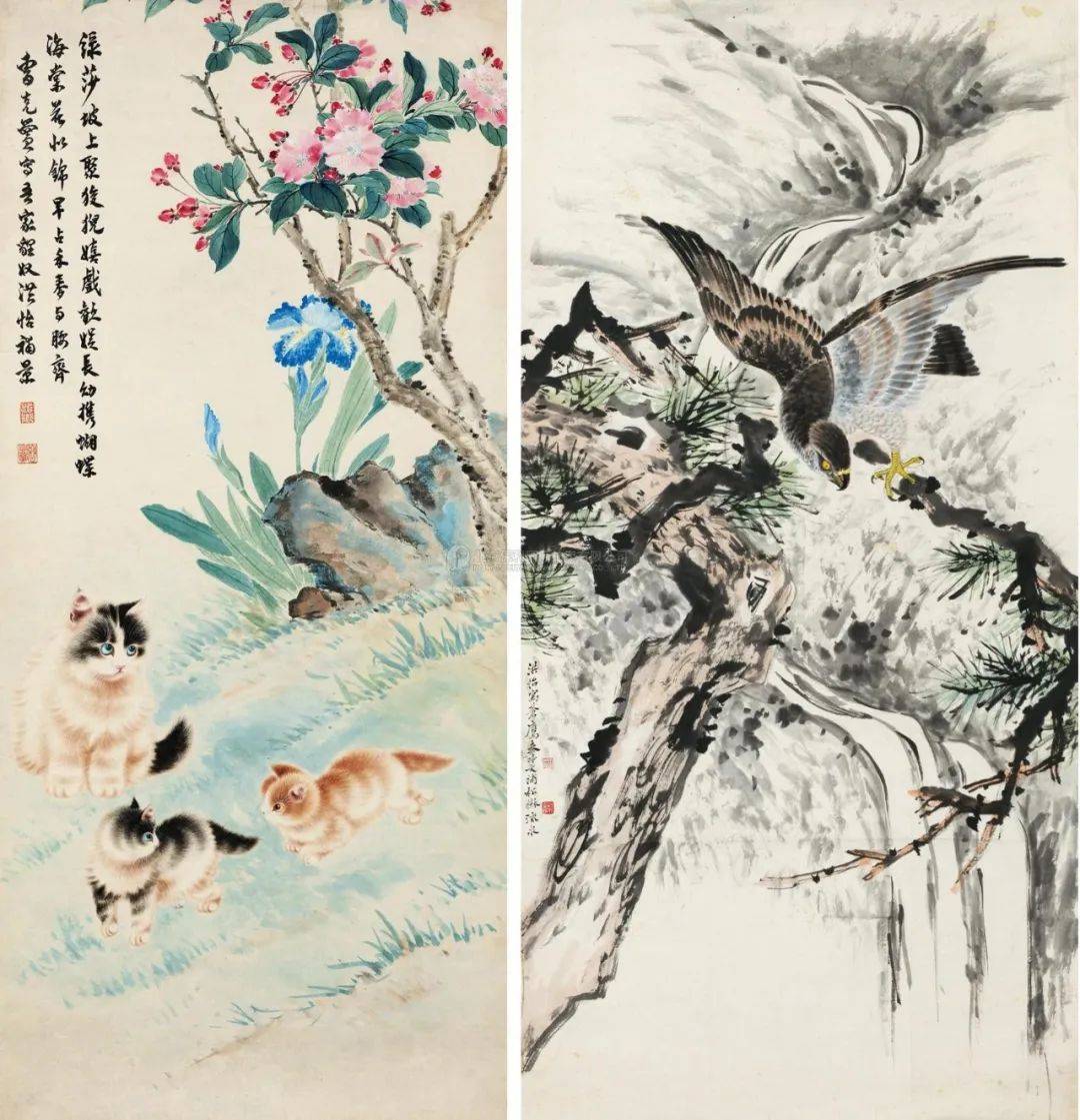 两位民国女画家画风典雅秀丽堪称一绝