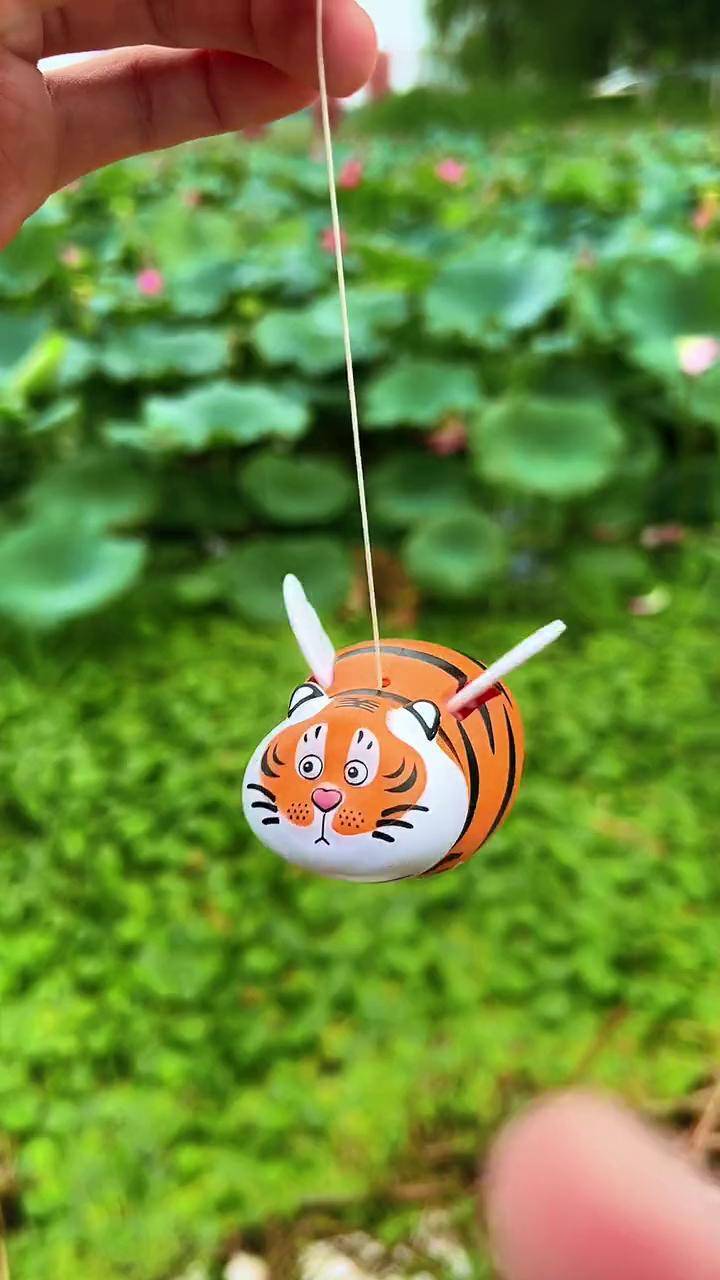 的小老虎,希望接下来的日子可以如虎添翼 顺顺利利 可爱挂饰网红玩具