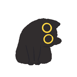小表情 | 小黑猫煤球表情包