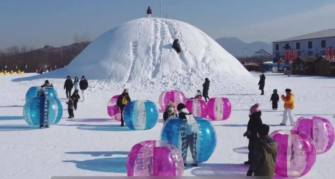 保定冰雪乐园图片