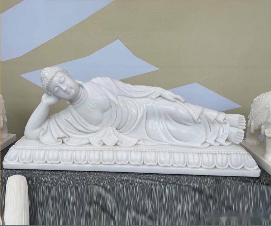 石雕汉白玉卧佛一般被摆放在什么地方?