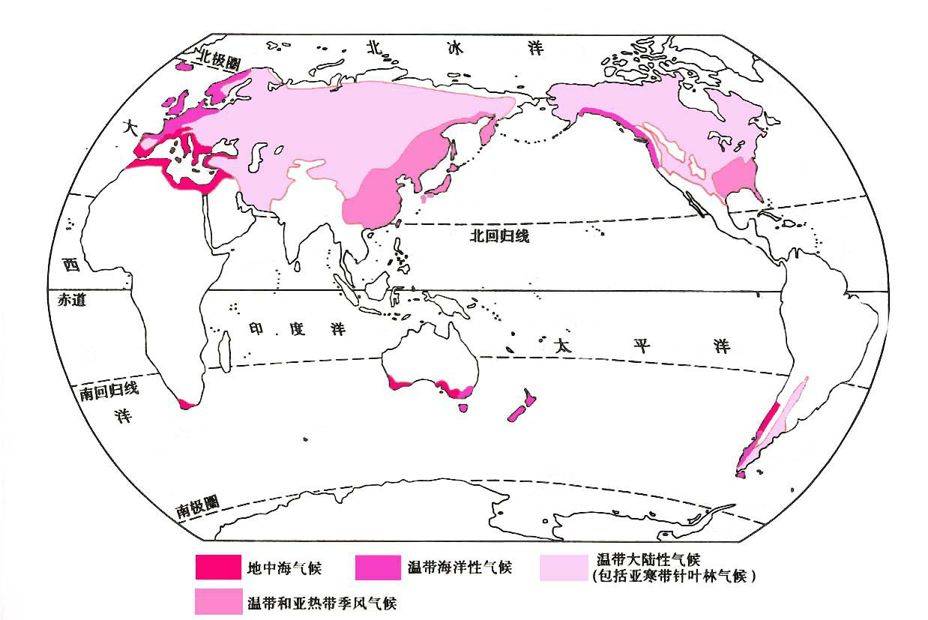 地理气候图表图片