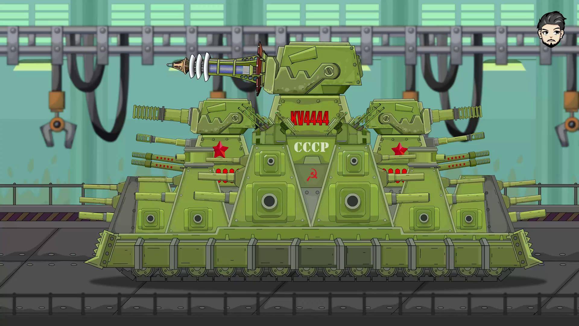 4444的任务 坦克世界动画 坦克动画 原创动画 kv-44