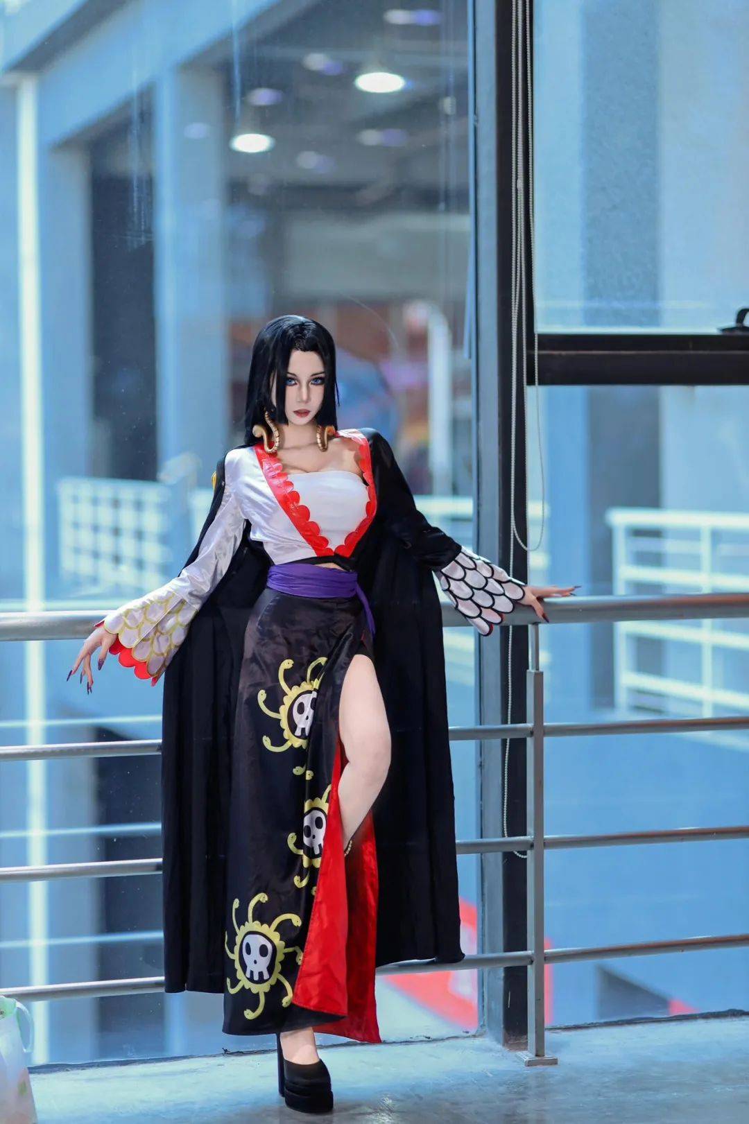 海贼王女帝cos妈妈级别真的太爱了