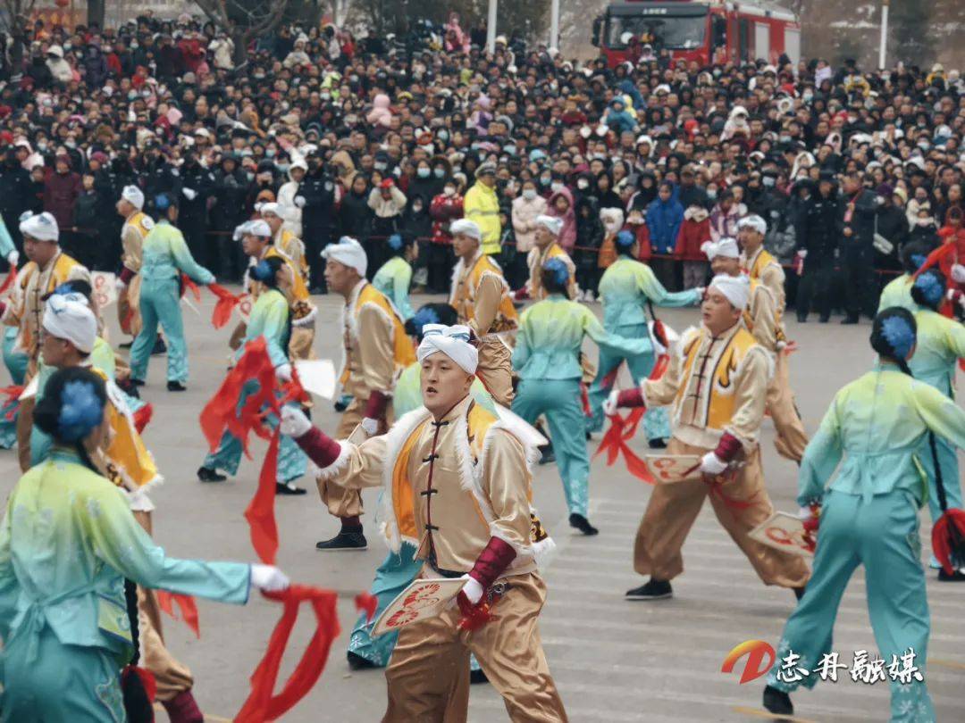 志丹秧歌火力全开, 这些照片记录超燃瞬间!