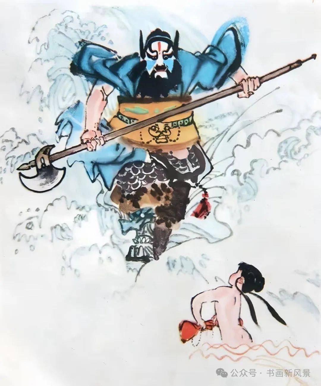 中国古玩人物水滴 9e9638712a6b42bd84a07b49f2fb41