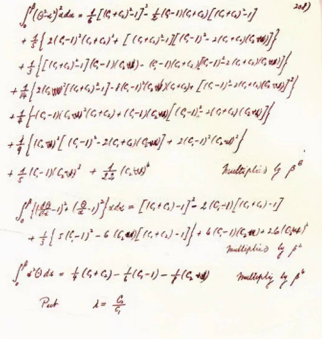 学霸钱学森的手稿曝光,字迹清秀,堪比"教科书"