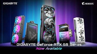 技嘉 GeForce RTX 50 系列显示卡正式上市，散热方案全面升级释放强劲性能