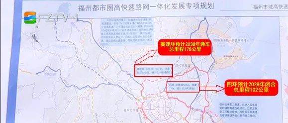 20.05公里,投资110亿!福州“四环”:安排_建设_城区_规划