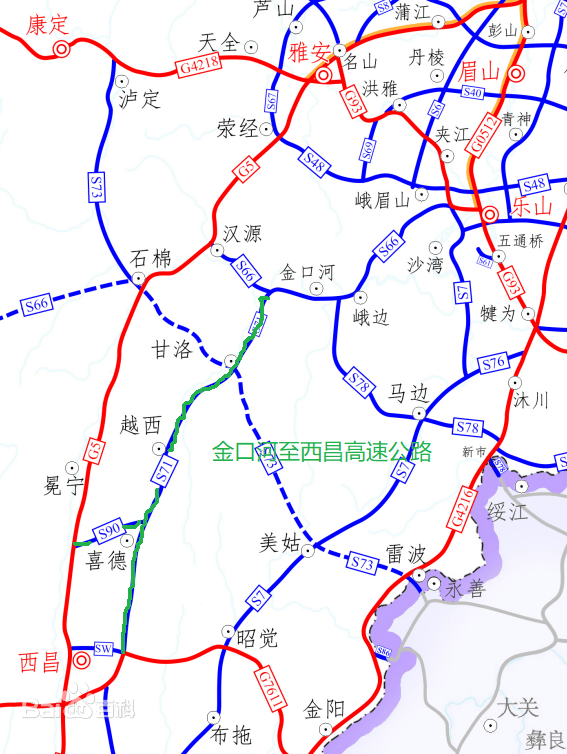 峨眉又有一条高速公路即将开建!