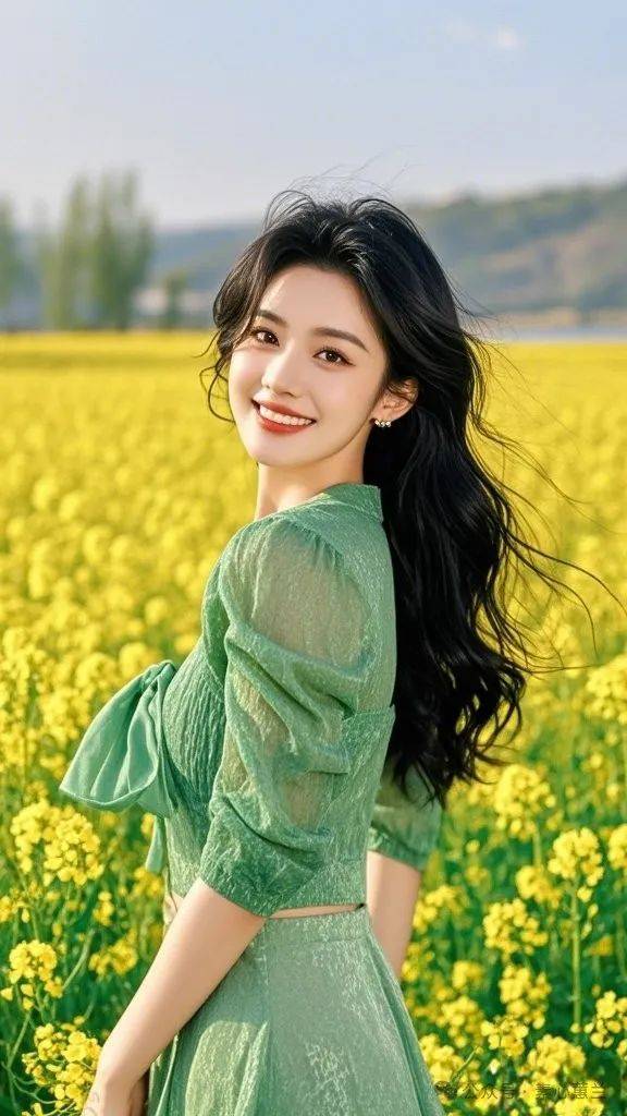 高清美女图:回眸一笑百媚生