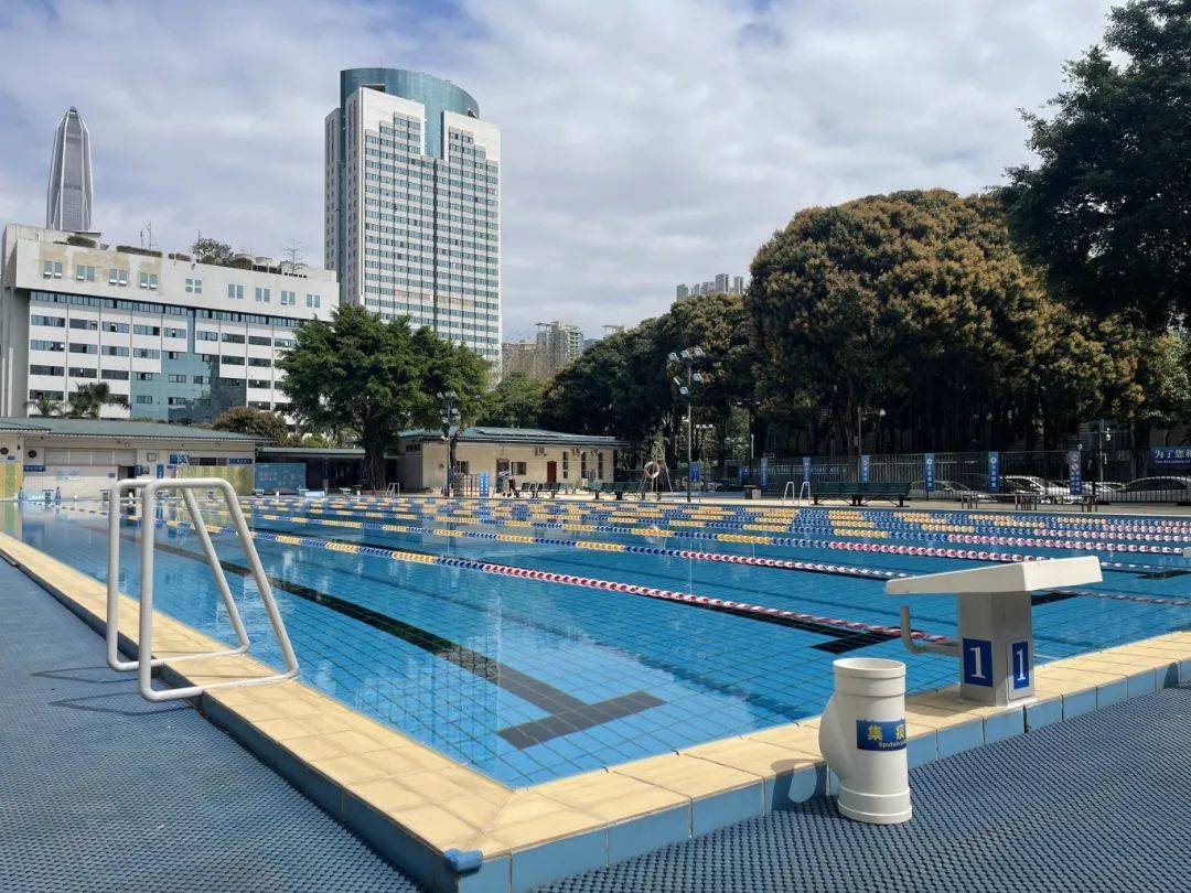 14:30福田机关游泳场经历了3个月的精心