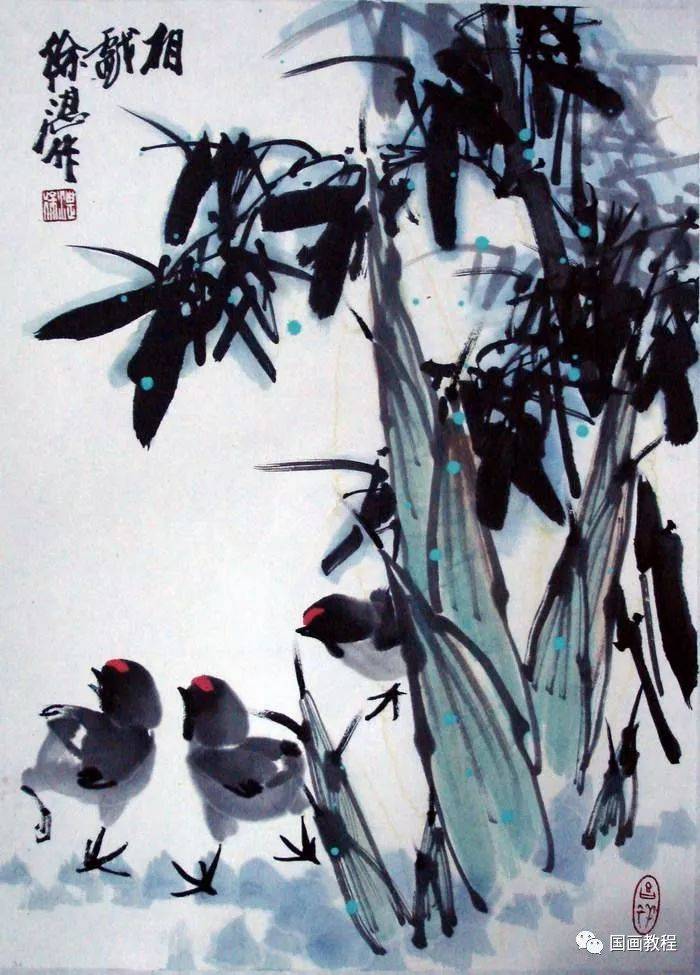 徐湛老师国画作品99幅!