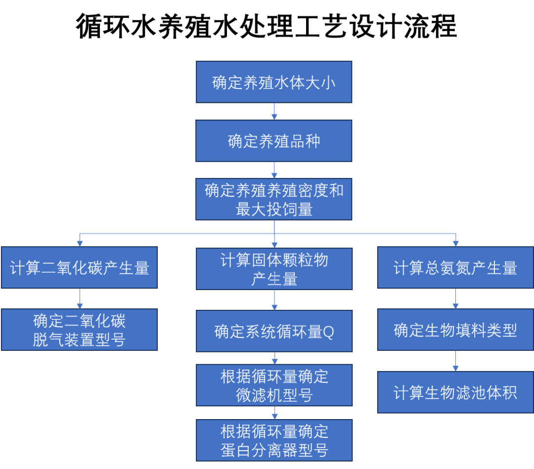 陆基工厂化循环水养殖水处理工艺流程!