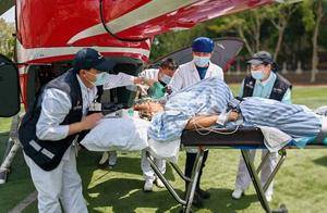 生死时速26分钟！武汉一医院5天内两度启动直升机生命通道_患者_大冶_航空