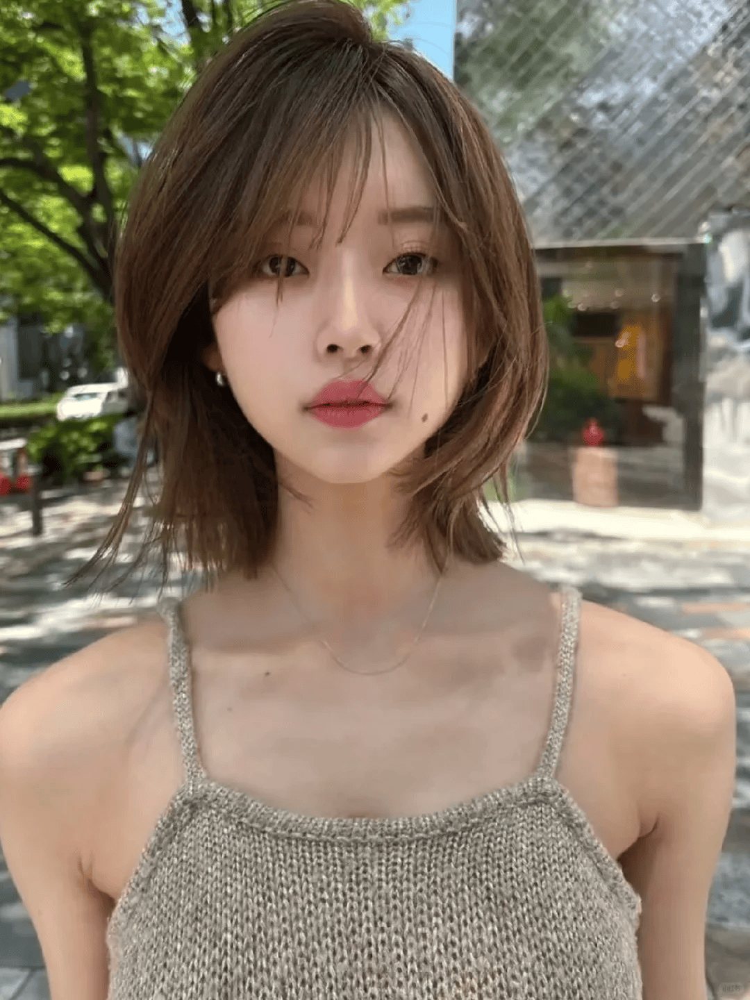 高级简约齐肩发,层次分明超级有气质