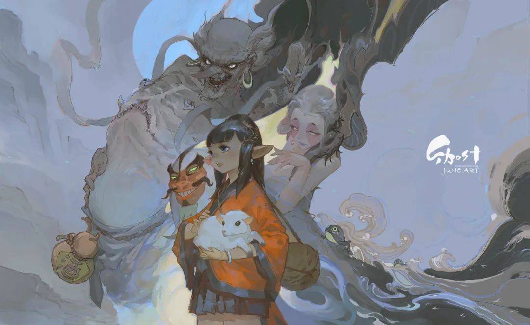 林文俊・JUNC画集 千里幽歌 Wenjun Lin