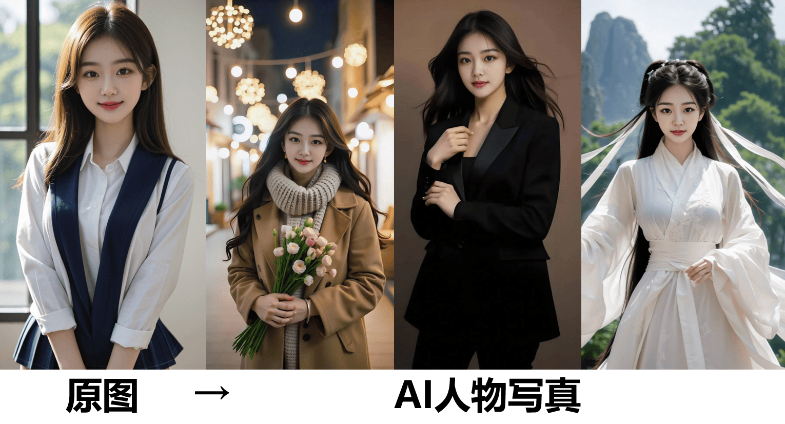 赵今麦少妇风写真惊艳！AI轻松生成你的艺术照_造型_效果_pc