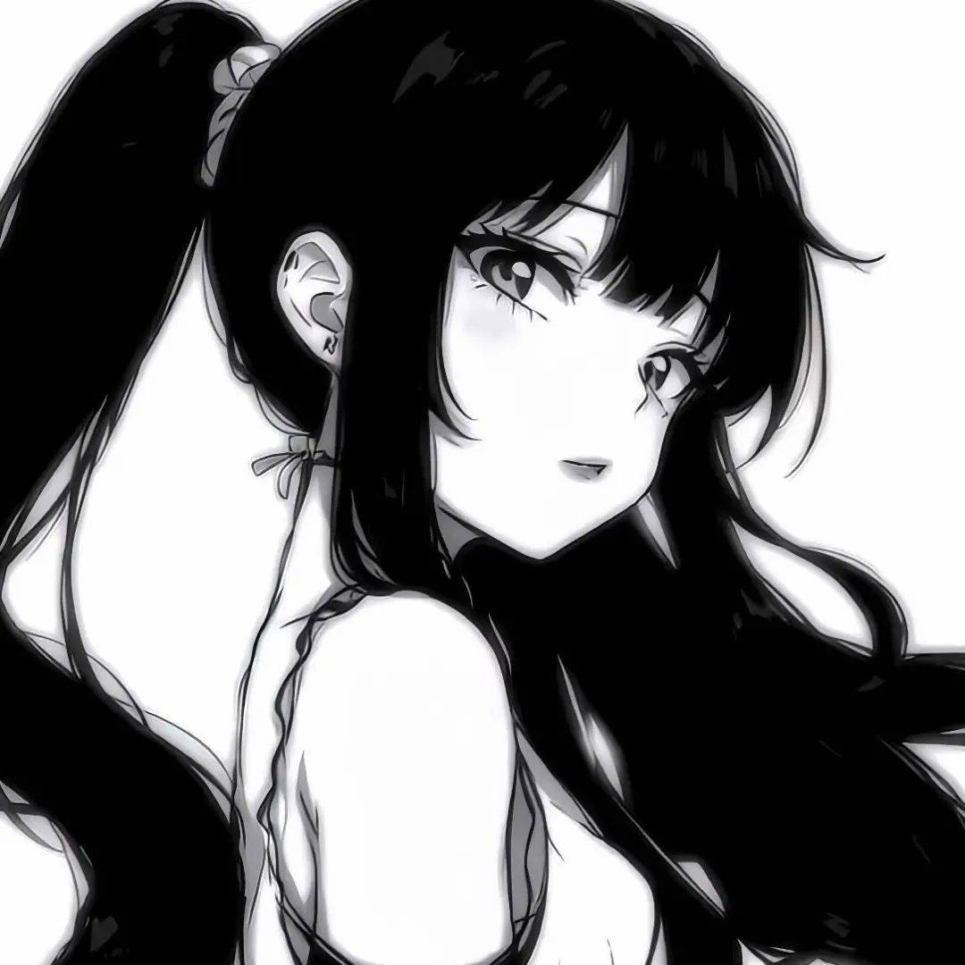 100张黑白权威女漫