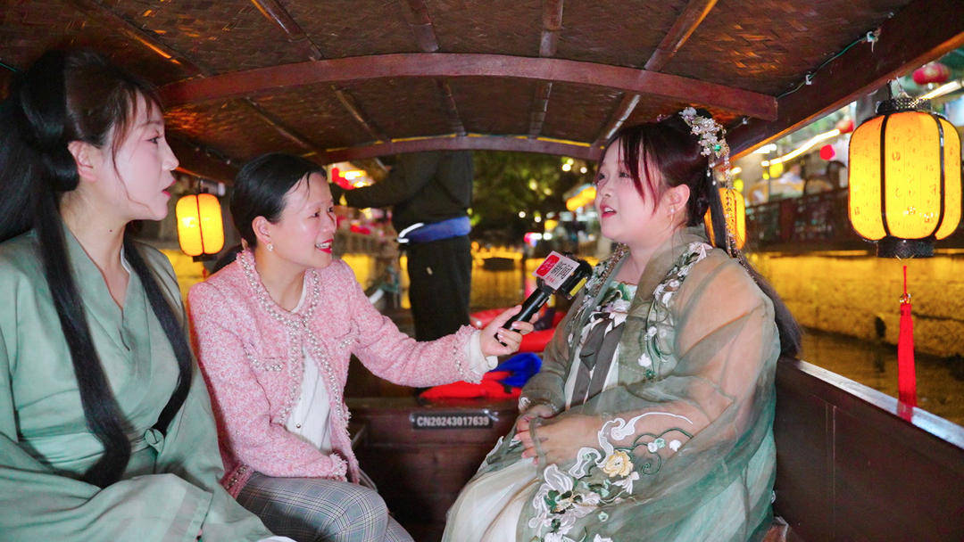 “日赏江南韵夜游退思园”直播吸引80万网友关注紫牛新闻主播带你打卡同里古镇(图21)