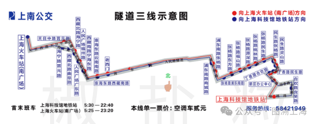 —隧道三线公交