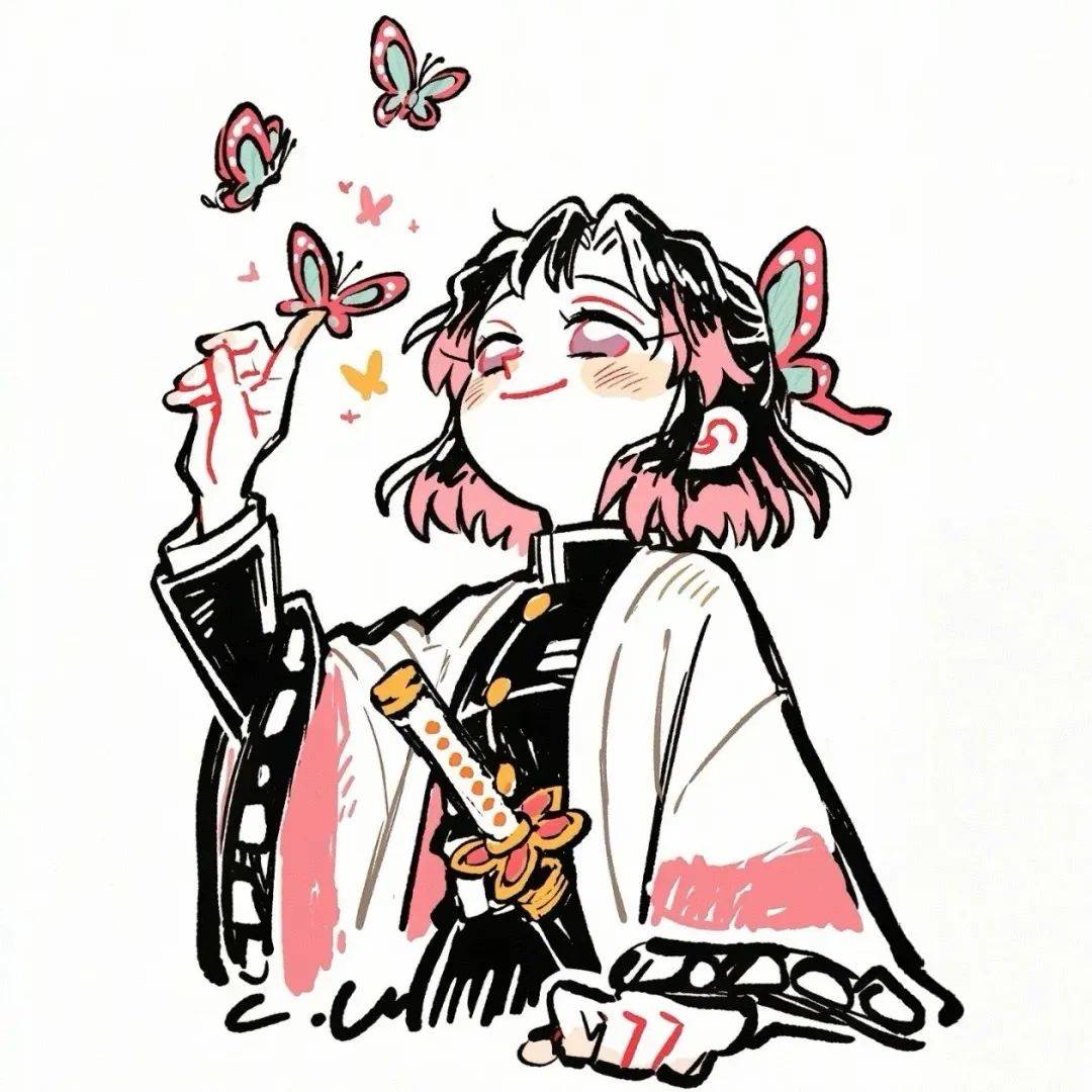 鬼灭之刃"柱"头像合集