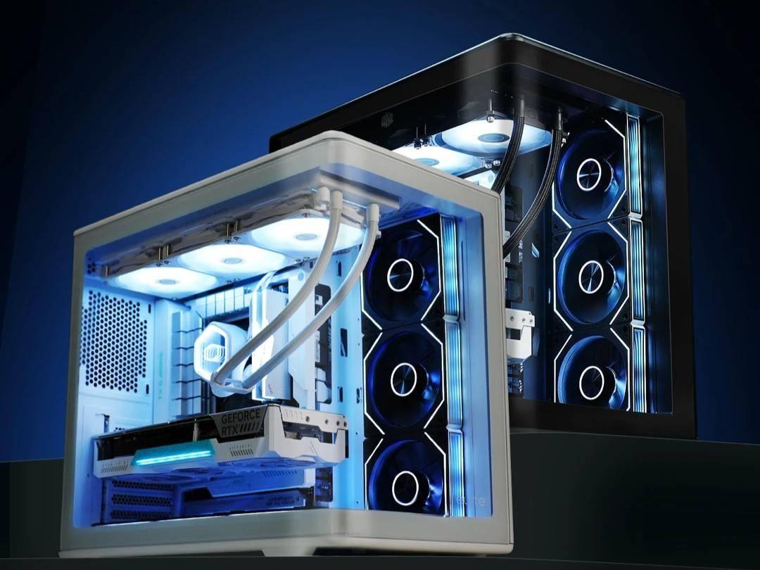 酷冷至尊 elite 神殿 600 机箱上架：一体弧面玻璃，399 元起