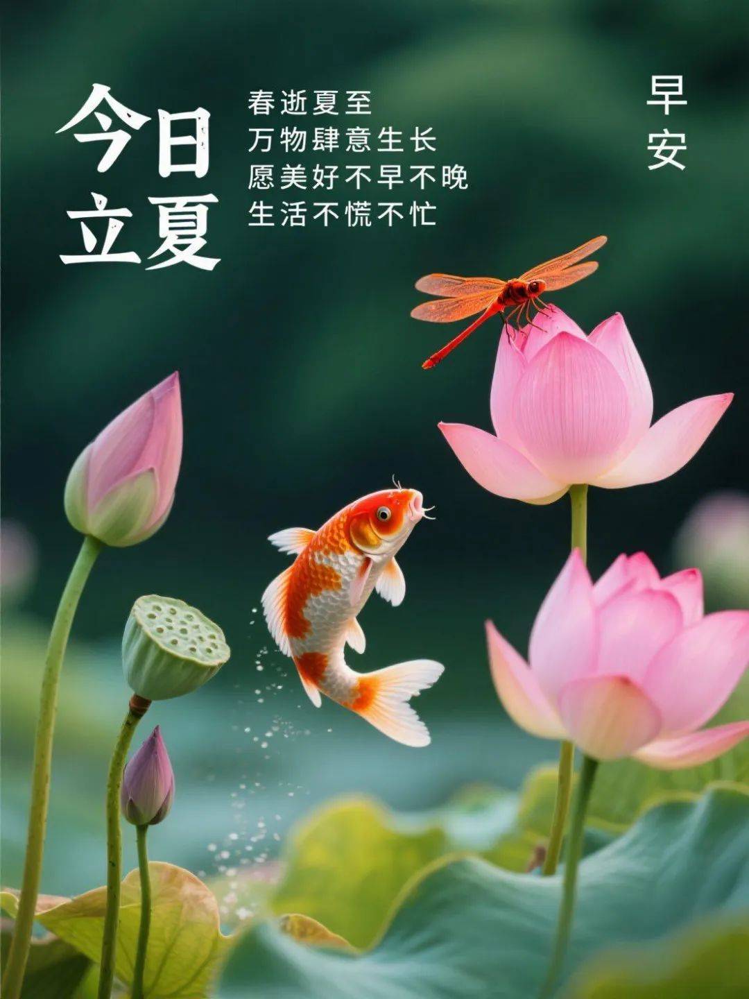 "『立夏』早安朋友圈这样发,100%秒赞!