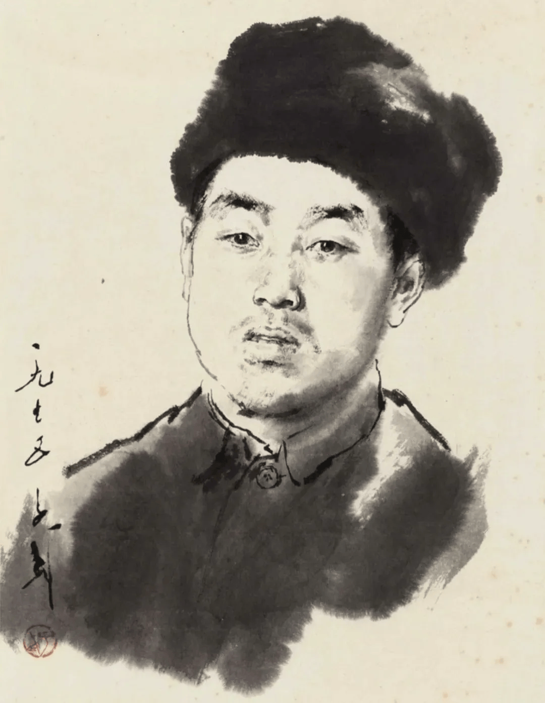 王子武的水墨素描真大师