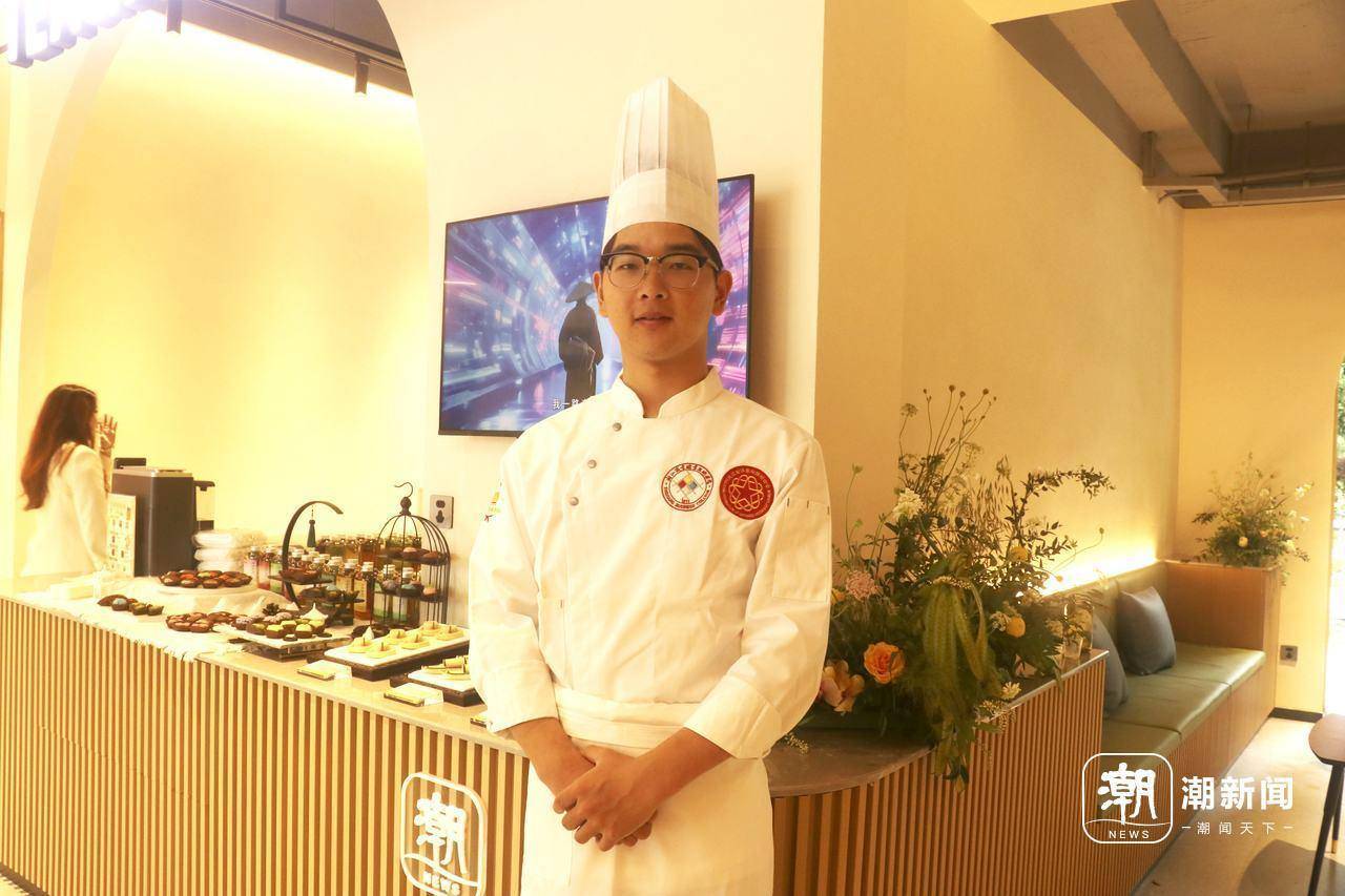 潮咖揭幕浙商职开云app院师生成为首日店长美味的甜品出自他们之手(图3)