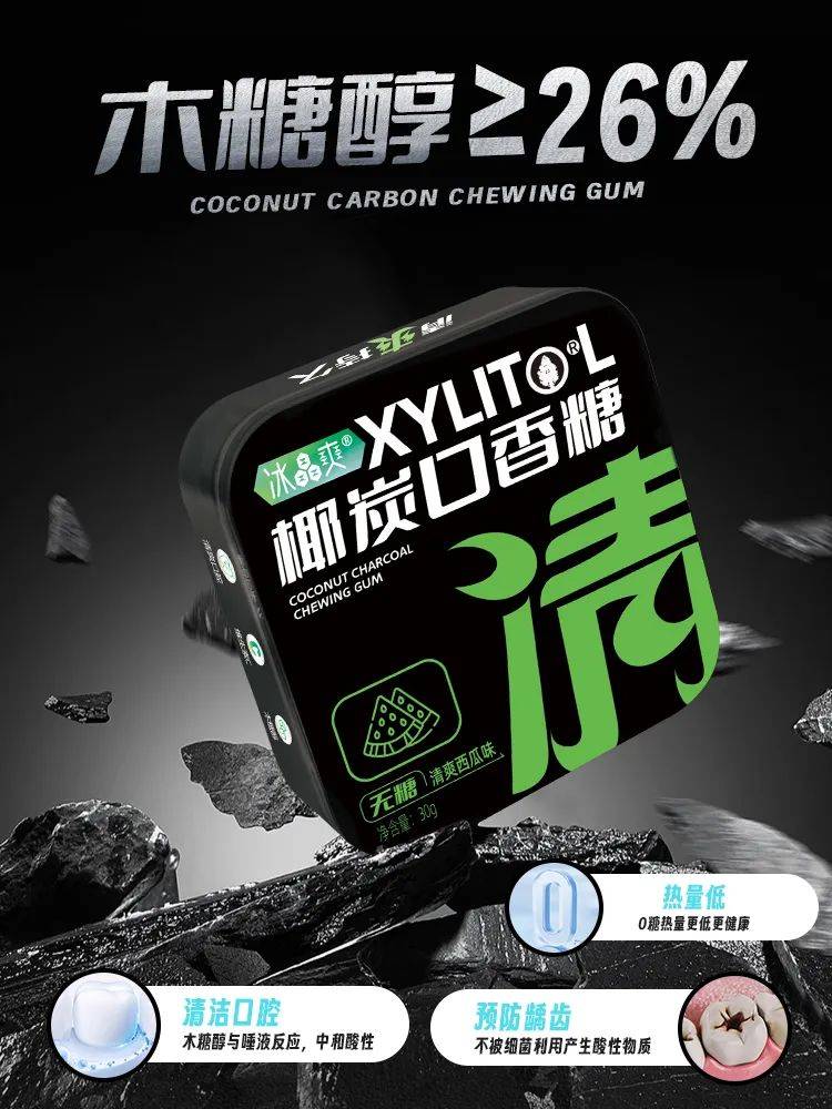 正掀起糖果界“黑科技”风暴打破常规！这款黑黑的口香糖(图6)