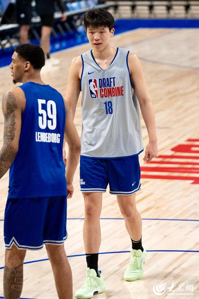 杨瀚森NBA联合试训表现惊艳，选秀前景或大超预期，背后还有这些努力……