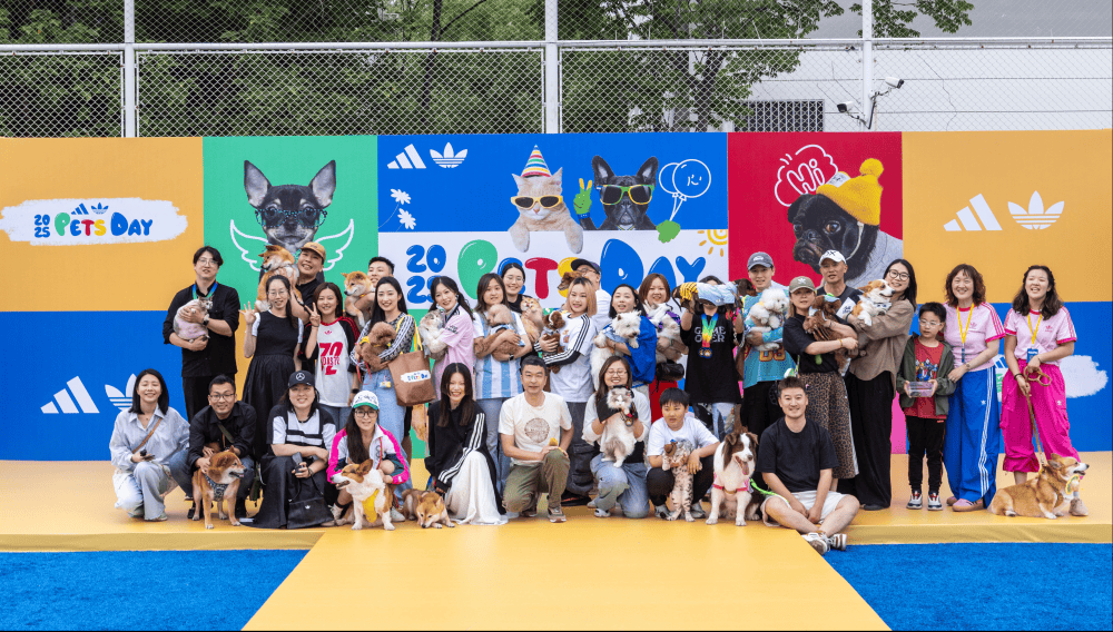 阿迪达斯首届爱宠日点燃夏日周末，人宠共练“萌力全开”