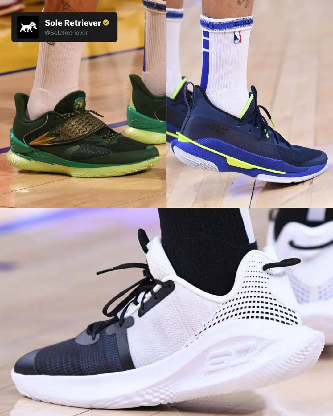 本赛季库里上脚球鞋一览!款式还不少!