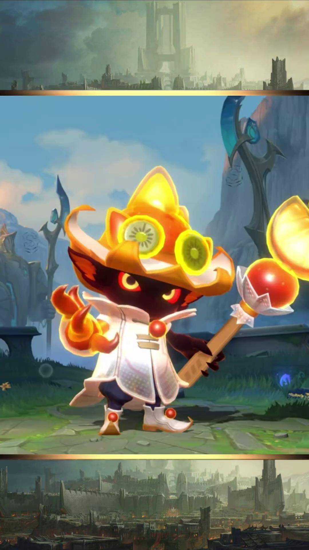 lol手游华彩迎春 冰糖葫芦维嘉宝典皮肤特效